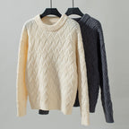 R&B | Einfarbiger Pullover Mit Weichem Stoff