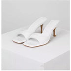 Damen elegante Sling-Pumps mit schmalem Riemen und komfortablem Absatz R&B