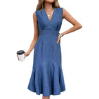 Damen A-Linien Abendkleid R&B