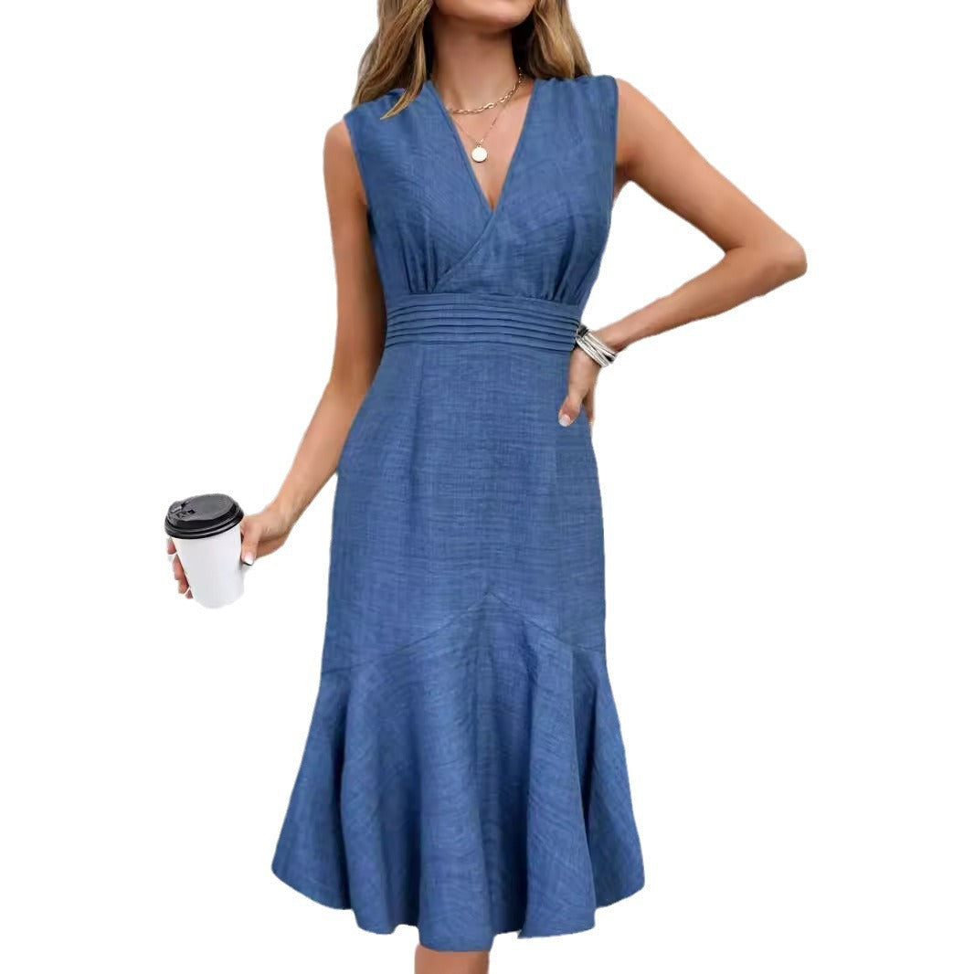 Damen A-Linien Abendkleid R&B