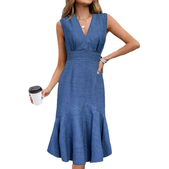 Damen A-Linien Abendkleid R&B