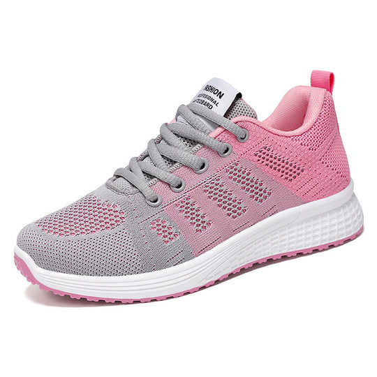 Damen Sportliche Sneaker mit atmungsaktivem Obermaterial und ergonomischer Dämpfung R&B