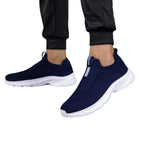 Damen Atmungsaktive Strick-Sneaker mit elastischem Einstieg