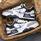 Damen Sportliche Sneakers mit künstlerischem Design und stoßdämpfender Sohle R&B