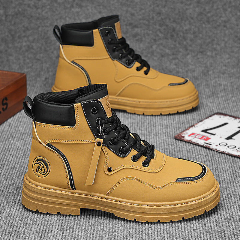Damen Hohe Stiefel mit rutschfester Sohle und robustem Obermaterial