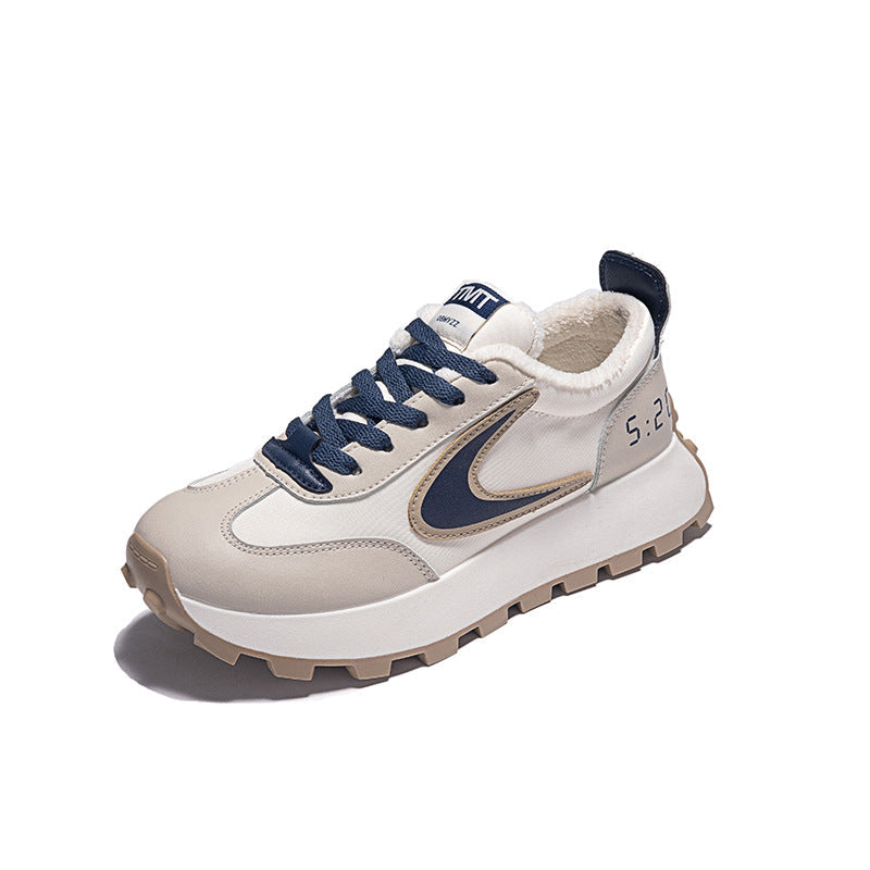 Damen Winter Sneakers mit warmem Fleece-Innenfutter und rutschfester Profilsohle R&B