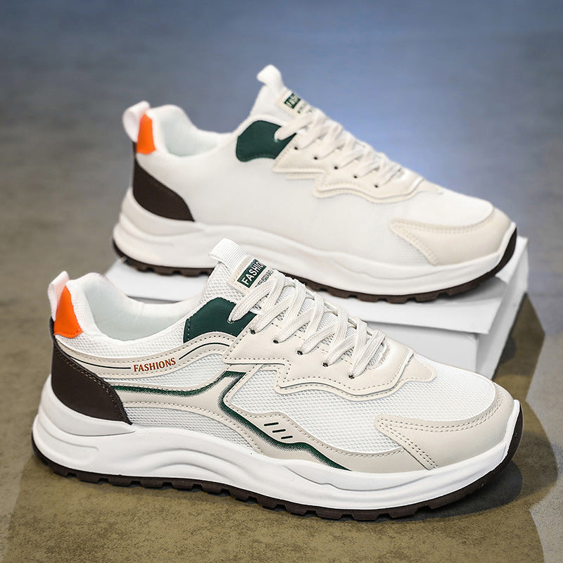 Damen Sportliche Sneakers mit atmungsaktiver Mesh-Konstruktion R&B
