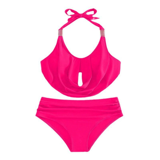 Damen Eleganter Badeanzug mit raffiniertem Drapé R&B