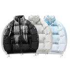 Damen Winterpufferjacke mit elastischen Bündchen und stylischem Design R&B
