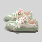 Damen Leichte und atmungsaktive Sneakers mit innovativen Schnürdetails