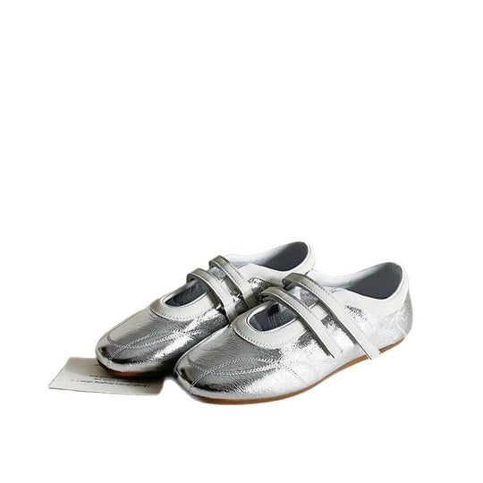 Damen Komfortable Ballerinas mit verstellbarem Riemendesign und atmungsaktiver Sohle R&B