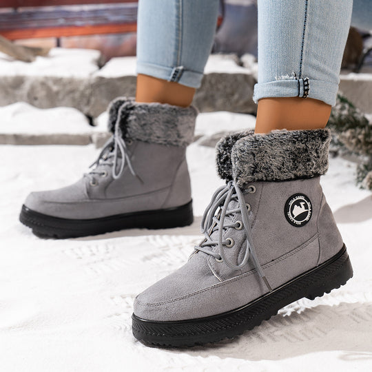 Damen gefütterte Winterstiefel R&B