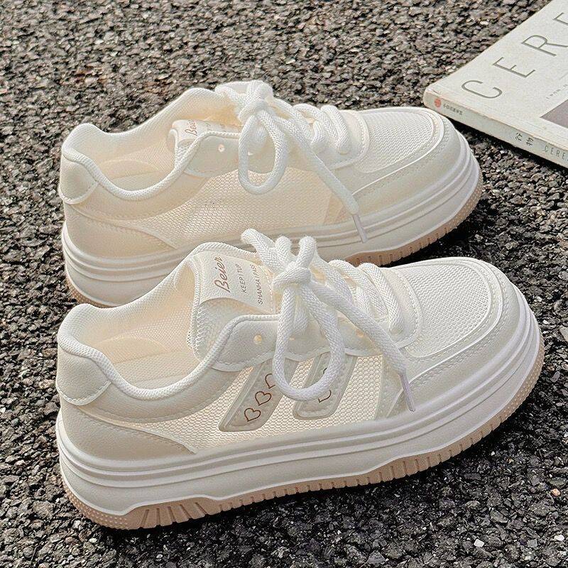 Damen Sportliche Sneakers mit atmungsaktive Mesh-Einsätze und gepolsterter Sohle R&B