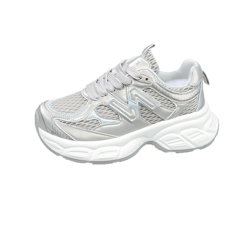 Damen Sportliche Sneakers mit atmungsaktiver Netzstruktur und dämpfender Sohle R&B