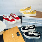 Damen Modische Plateau-Sneaker mit erhöhtem Sohlenprofil und atmungsaktivem Obermaterial R&B