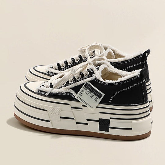Damen trendy High-Top Sneakers R&B