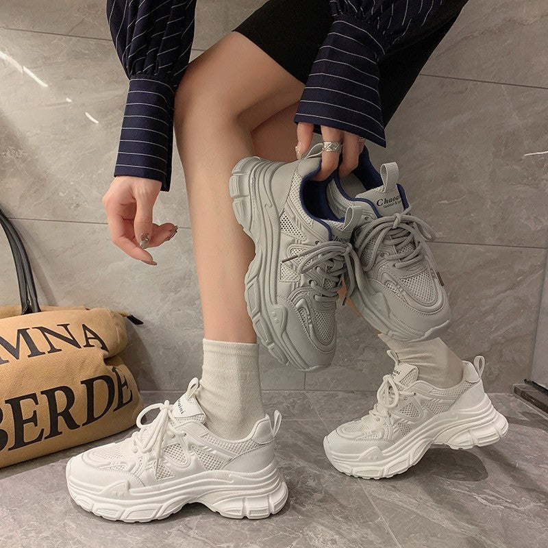 Damen Sportliche Sneaker mit innovativer Dämpfungstechnologie und atmungsaktiver Oberflächenstruktur R&B