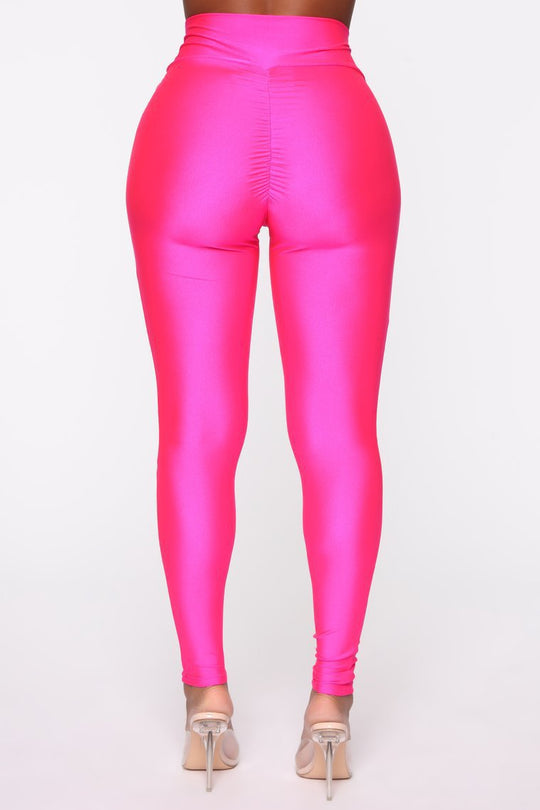 Damen Hochgeschnittene Leggings mit Raffung R&B
