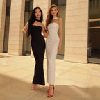 Damen Enges Abendkleid mit tiefem U-Ausschnitt und chicer Rückenpartie R&B