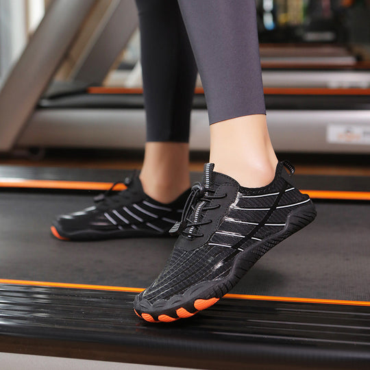 Damen Hochleistungs-Wassersportschuhe mit rutschfester Sohle und elastischem Schnellschnürsystem R&B