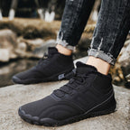 Damen Multifunktionale Winterwanderstiefel mit isoliertem Futter und rutschfester Sohle