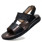 Herren Komfortable und atmungsaktive Sandalen mit verstellbarem Riemensystem R&B