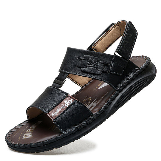 Herren Komfortable und atmungsaktive Sandalen mit verstellbarem Riemensystem R&B