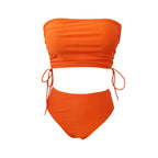 Damen Bandeau-Bikini mit raffinierten Banddetails R&B