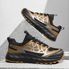 Herren Outdoor-Hiking-Sneaker mit rutschfester Profilsohle und atmungsaktivem Obermaterial