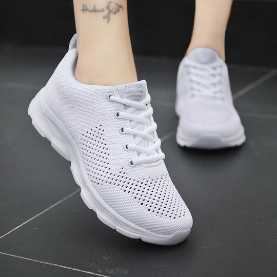 Damen Sportliche Netzsneaker mit atmungsaktivem Obermaterial und dämpfender Sohle R&B