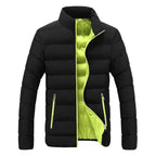 Herren nan gesteppte Thermojacke mit hohem Stehkragen und wasserabweisender Außenhülle R&B