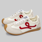 Damen Sportliche Sneakers mit atmungsaktiver Mesh-Oberfläche und rutschfester Sohle R&B