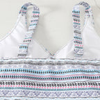 Damen Tankini-Set mit modischem Print und bequemen Höschen R&B
