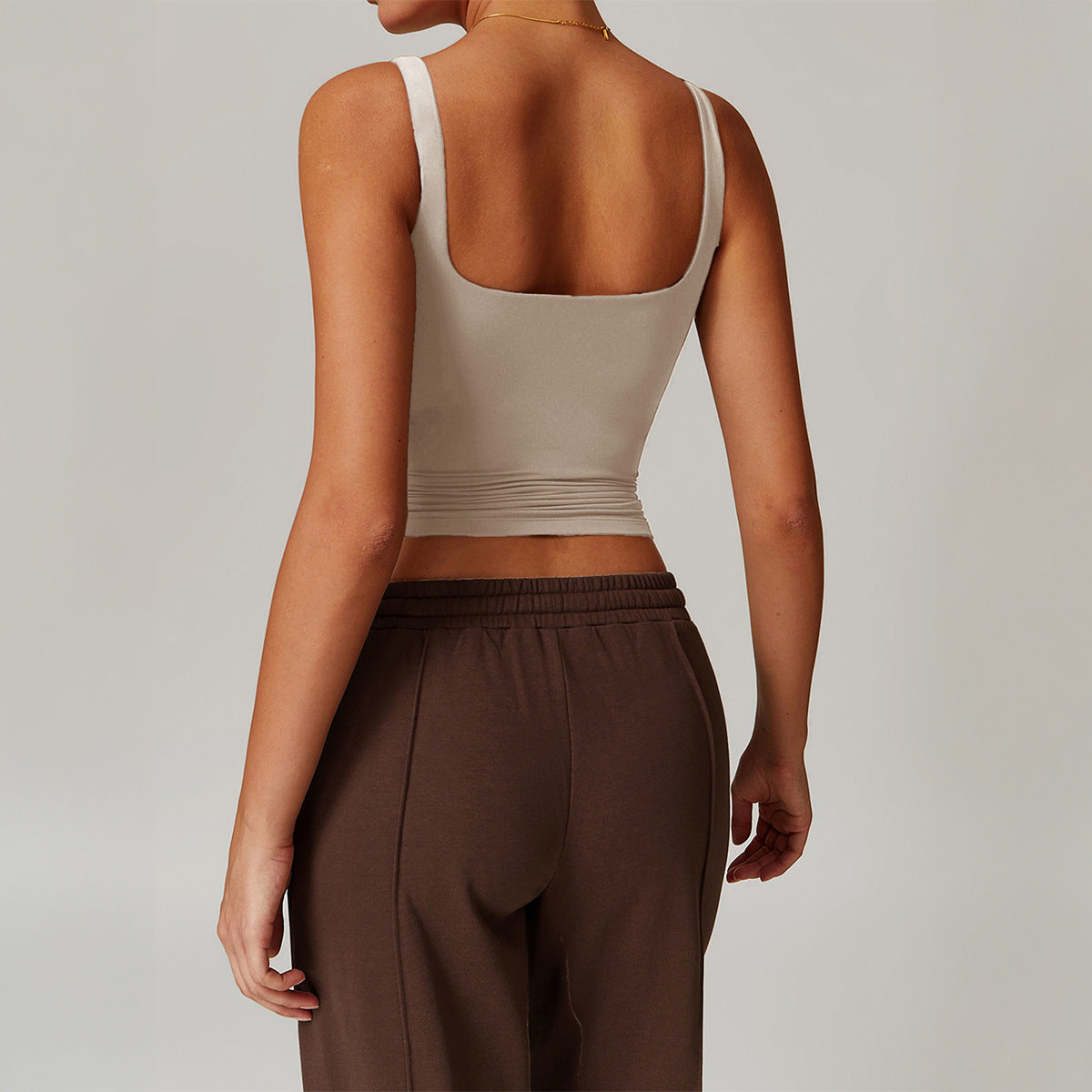 Damen enganliegendes Trägershirt R&B
