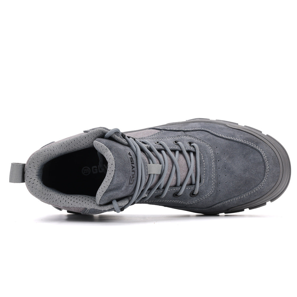 Herren Outdoor-Schnürstiefel mit atmungsaktiver Membran und rutschfester Sohle R&B