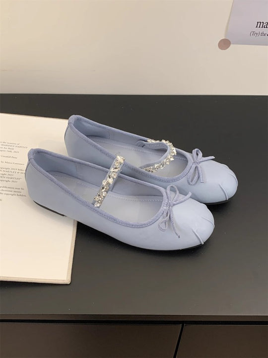Damen Ballerinas mit elegantem Schleifenakzent und hochwertigem Innenfutter R&B