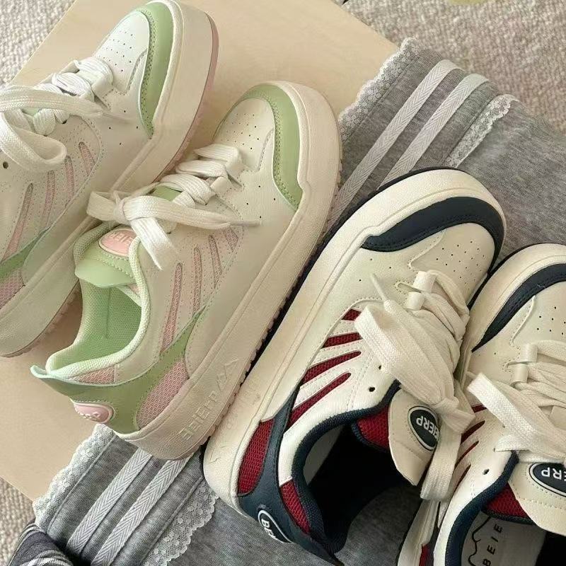 Damen Sportliche Sneakers mit atmungsaktiver Mesh-Oberfläche und dämpfendem Sohlenprofil R&B