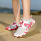 Damen Wassersportschuhe mit flexiblem Neopren-Obermaterial und rutschfester Sohle