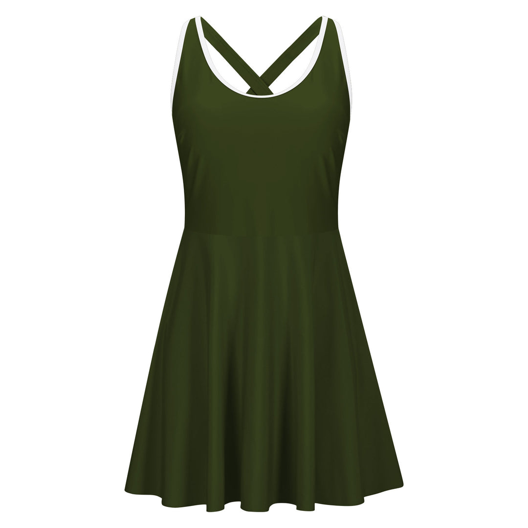 Damen Sportliches Schwimmkleid R&B