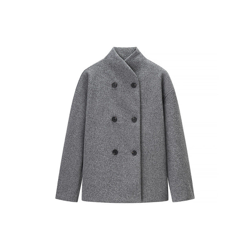 Damen elegante Doppelreiher-Jacke im modischen Schnitt R&B