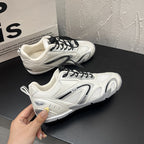 Damen Sportliche Sneakers mit atmungsaktivem Mesh-Obermaterial und flexibler Sohle R&B