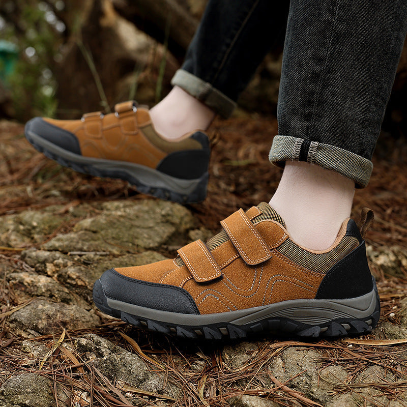 Damen Outdoor-Sneaker mit verstellbarem Klettverschluss und rutschfester Sohle