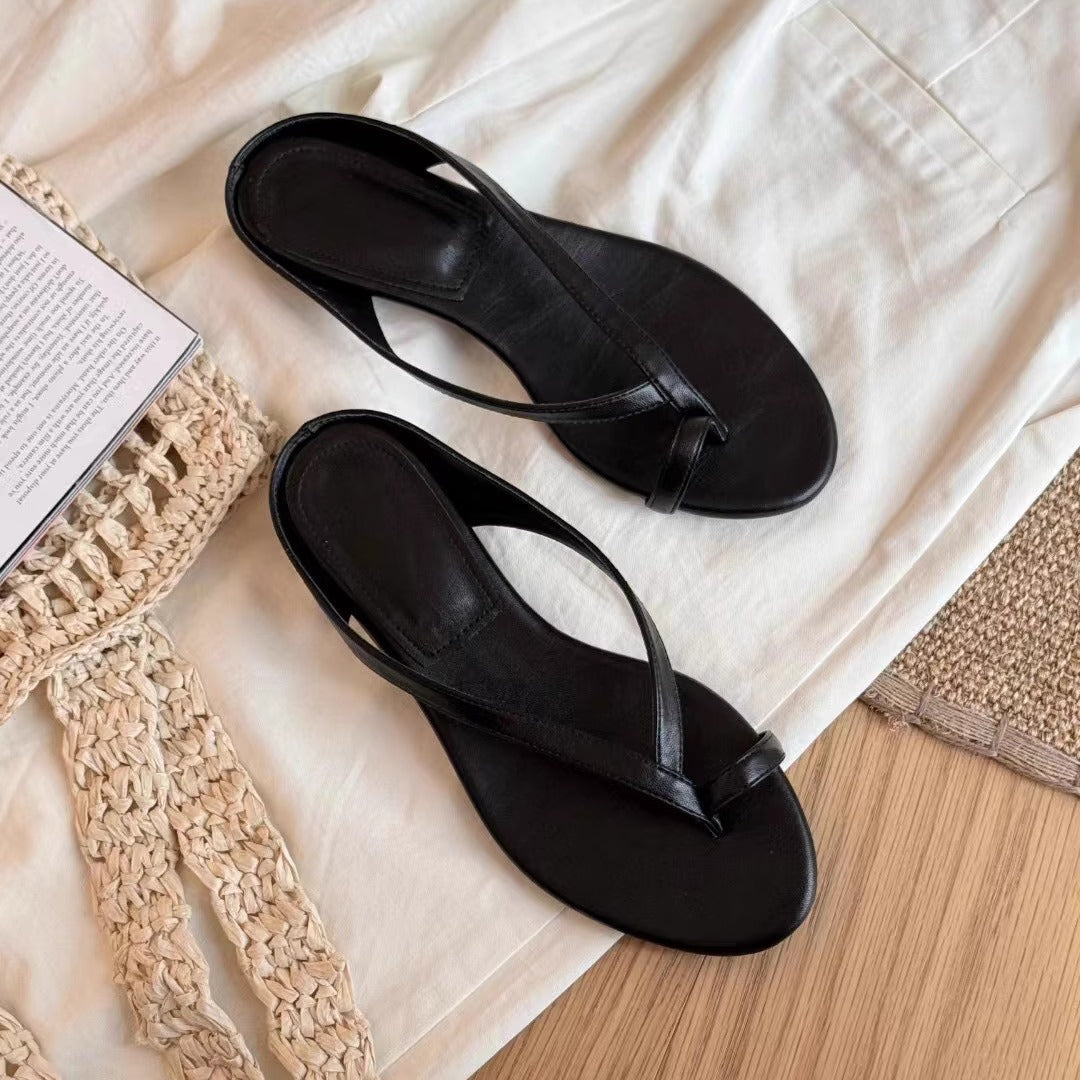 Damen Riemensandalen mit flexiblem Fußbett und eleganter Schnallenakzentgestaltung R&B