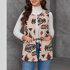 Damen Weste mit modischem Ethno-Design R&B