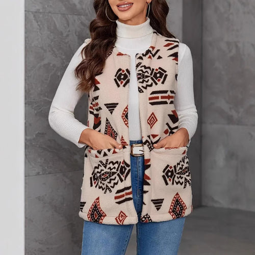 Damen Weste mit modischem Ethno-Design R&B