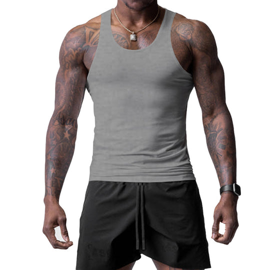 Herren Sportliches Tanktop und Shorts Set R&B
