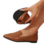 Damen Bequeme Ballerinas mit modischen Kreuzriemen R&B