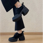 Damen Chunky Sneakers mit markantem Profil und hohem Absatz R&B