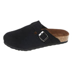 Damen Bequeme Clogs mit verstellbarem Riemen und anatomischem Fußbett EB
