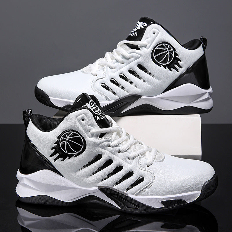 Damen Sportliche Basketball Sneakers mit rutschfester Laufsohle und atmungsaktivem Obermaterial R&B